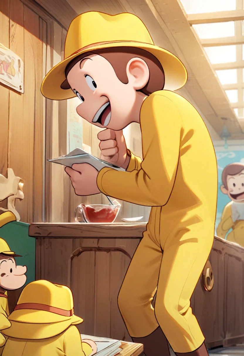 Curious George and the Man in the Yellow Hat