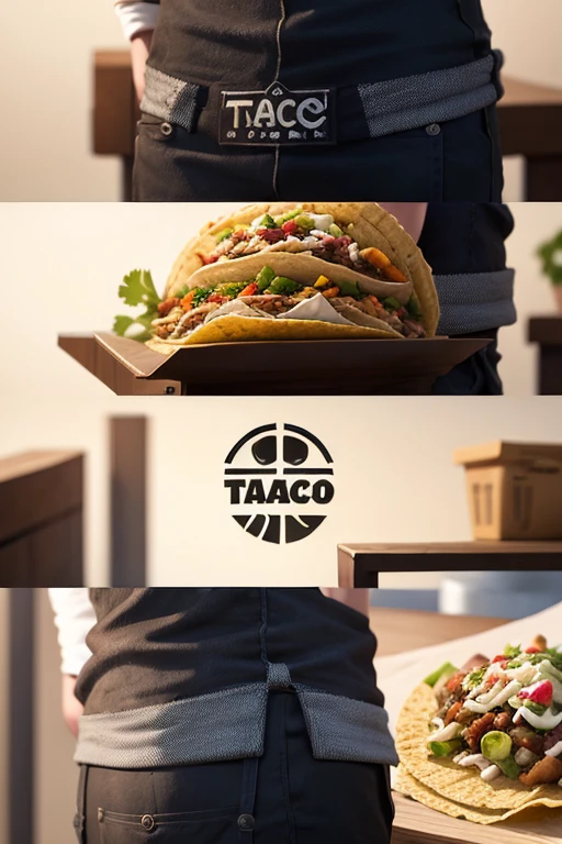Make a logo for a taco restaurant