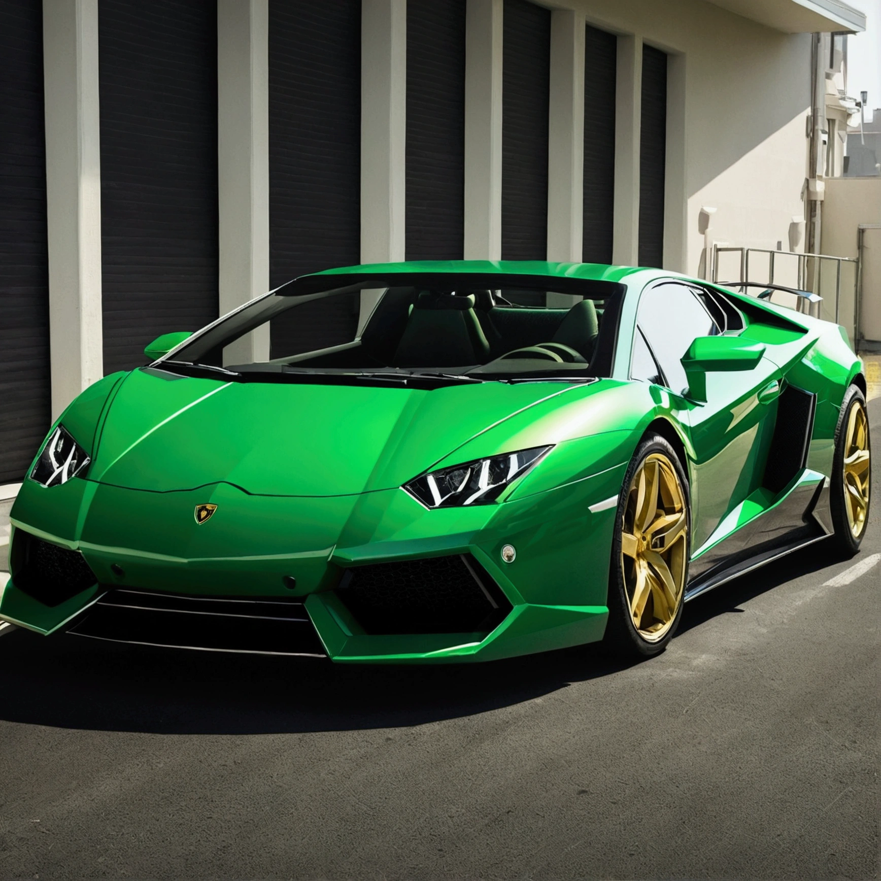 Upsuper lambo green