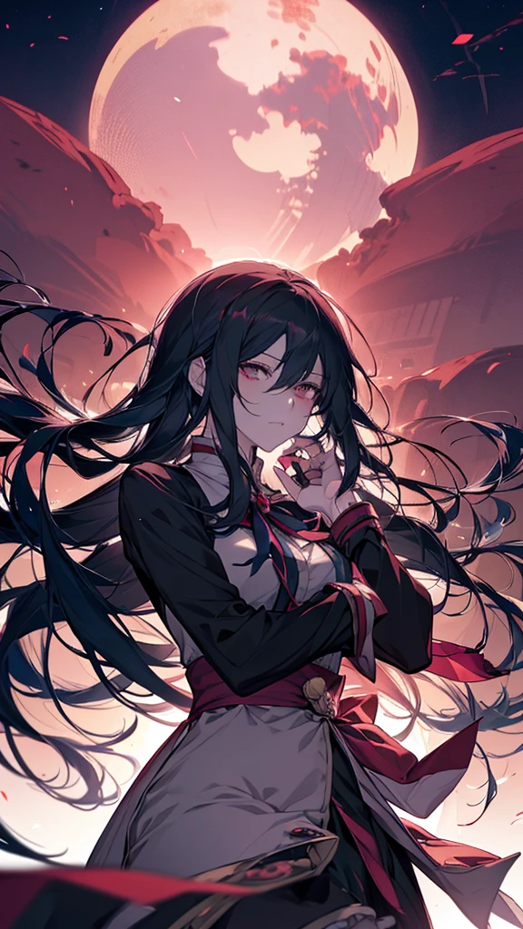 Anime girl holding a gun, nagito komaeda, Gwaiz, Yandere, gapmoe Yandere grimdark, change, gapmoe Yandere, fubuki, splash art anime change, In a dress, by Kamaguruka, Beautiful and detailed anime art, portrait gapmoe Yandere grimdark, by Shimo