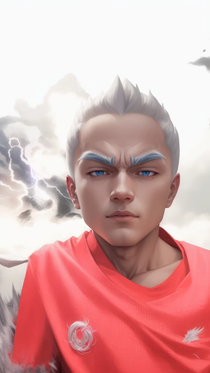 a close up of a person with a white hair and a white outfit, ultra instinct, an epic anime of a energy man, anime epic artwork, dragon ball concept art, highly detailed portrait of goku, super saiyan blue, super saiyan, 4 k manga wallpaper, detailed digital anime art, advanced digital anime art, detailed anime artwork, badass anime 8 k