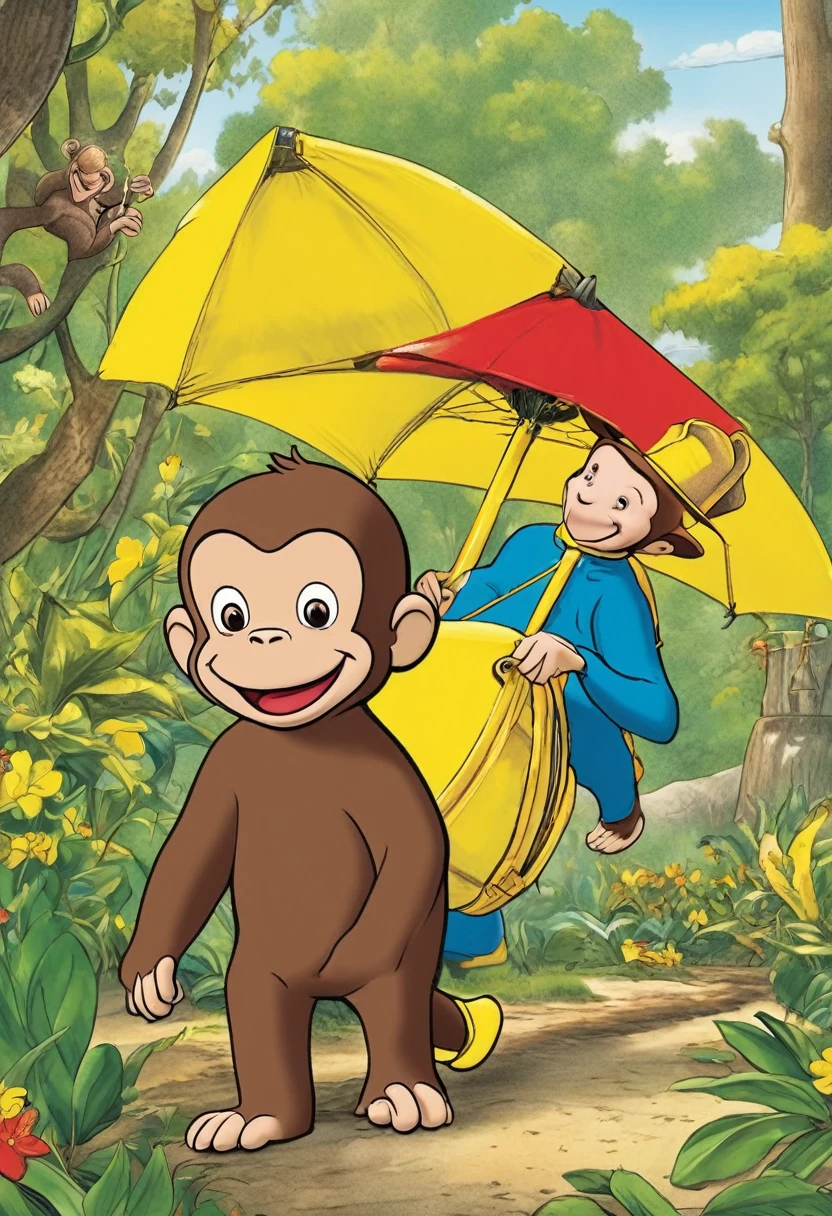 Curious George and the Man in the Yellow Hat