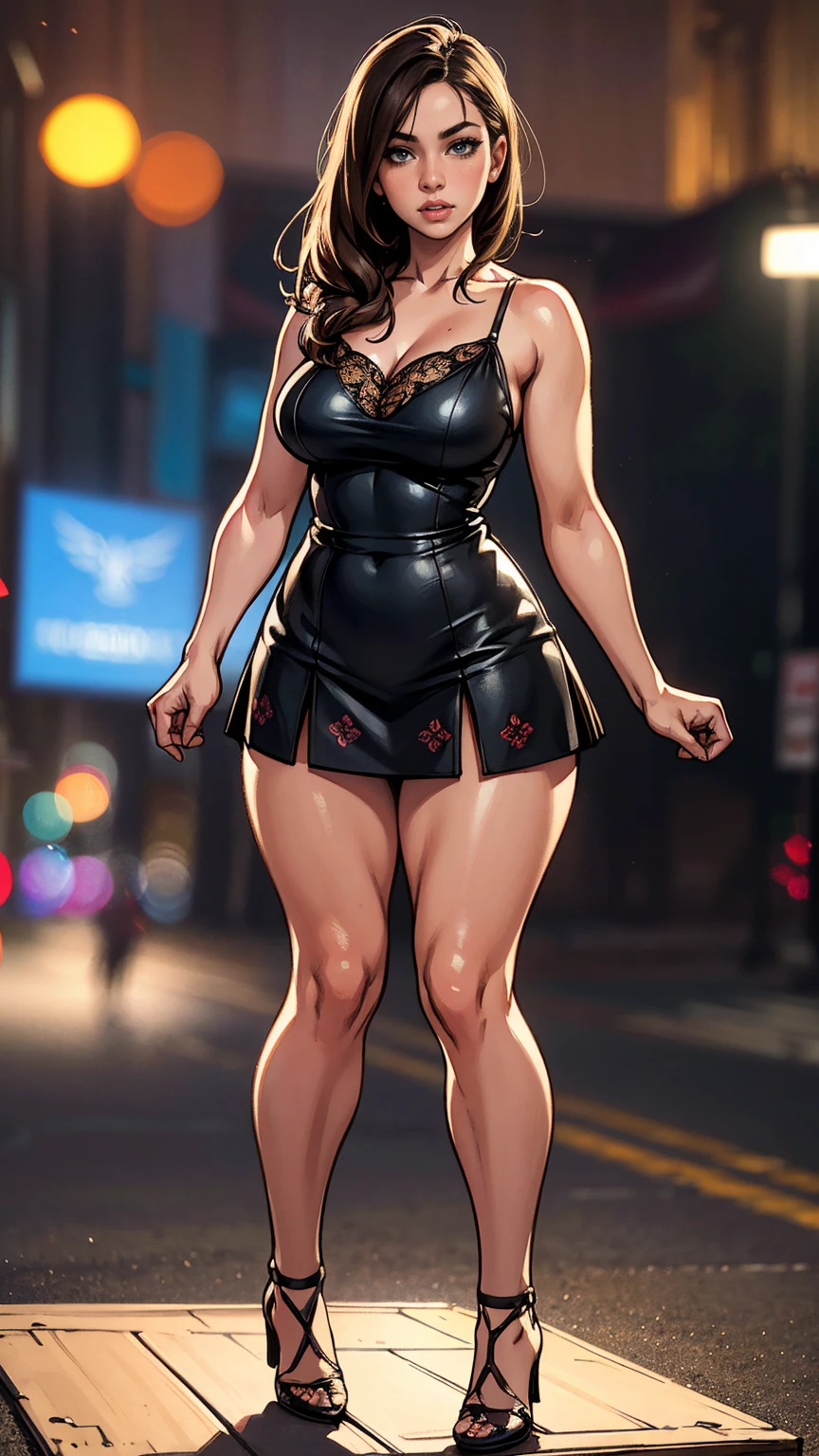 1girl, beautiful short skirt, beautiful detailed face, beautiful detailed eyes, beautiful detailed nose, beautiful detailed lips, beautiful detailed arms, beautiful detailed legs, extremely detailed and realistic full body, (best quality,4k,8k,highres,masterpiece:1.2),ultra-detailed,(realistic,photorealistic,photo-realistic:1.37),HDR,UHD,studio lighting,ultra-fine painting,sharp focus,physically-based rendering,extreme detail description,professional,vivid colors,bokeh,photorealistic, highly detailed,realistic portrait