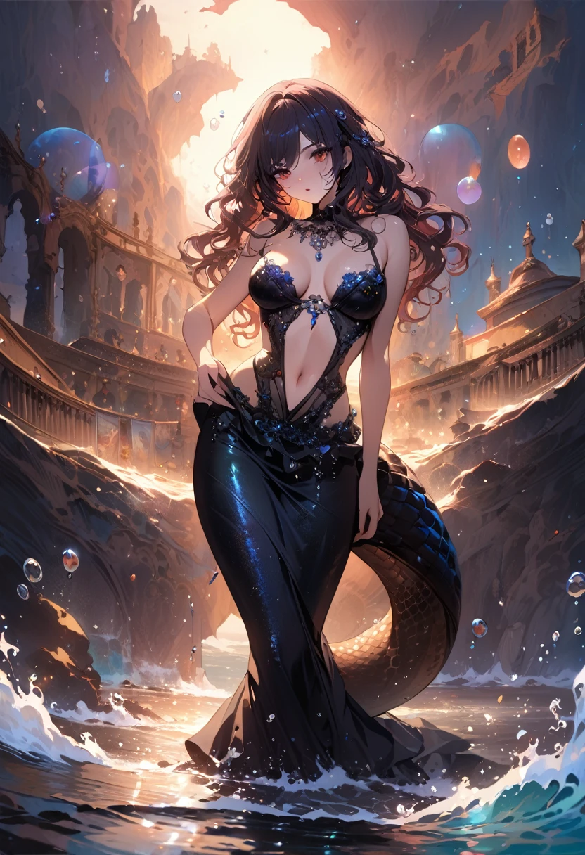 stormy sunset reddish sky, abstract rough waves, concept art, skin wet with water, water droplets, bubbles and wave foam, beautiful squatting woman back view with legs apart, masterpiece art, aphrodite in rococo style, maximum detailed digital painting, portrait, blue and gold, rutkowski style, full body, beautiful full-body Caucasian girl close-up, oil painting, Looks pretty, movie scene, perfect face, perfect symmetrical eyes, by Valent10179, masterpiece, surreal, sharp focus, ultra detailed, studio light, Eduard Fridrih Leibold, Ernst Haeckel, Jean Metzinger, cubist art, relief relief, Mucha, complementary colors, stormy reddish sky at sunset, abstract rough waves, concept art, skin wet with water, water droplets, bubbles and wave foam, beautiful full-body Caucasian girl foreground, oil painting, stormy sunset reddish sky, abstract rough waves, concept art, skin wet with water, water droplets, bubbles and wave foam, full body, light coquettish smile, filigree