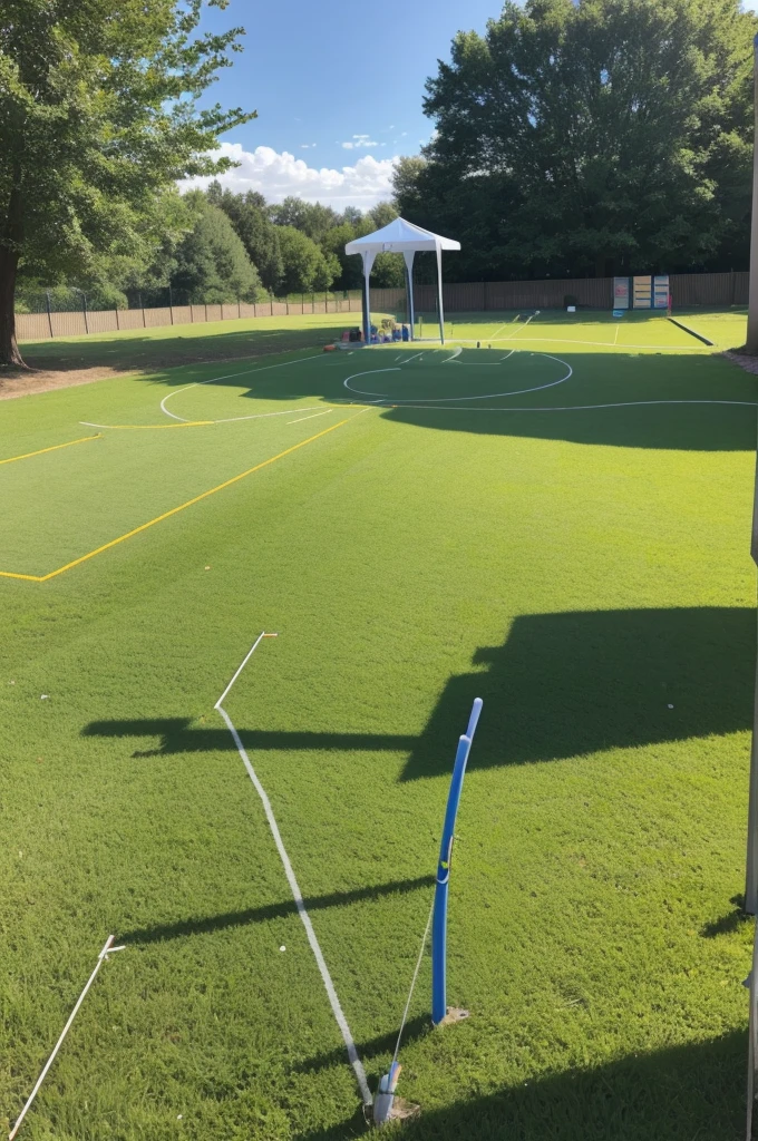 Make an outdoor location with lots of archery targets for students to practice on