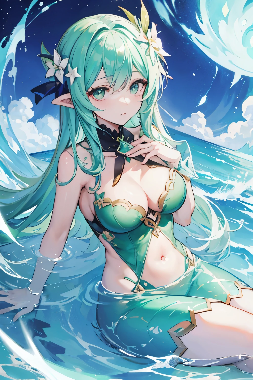 Cute Genshin Impact melusine.