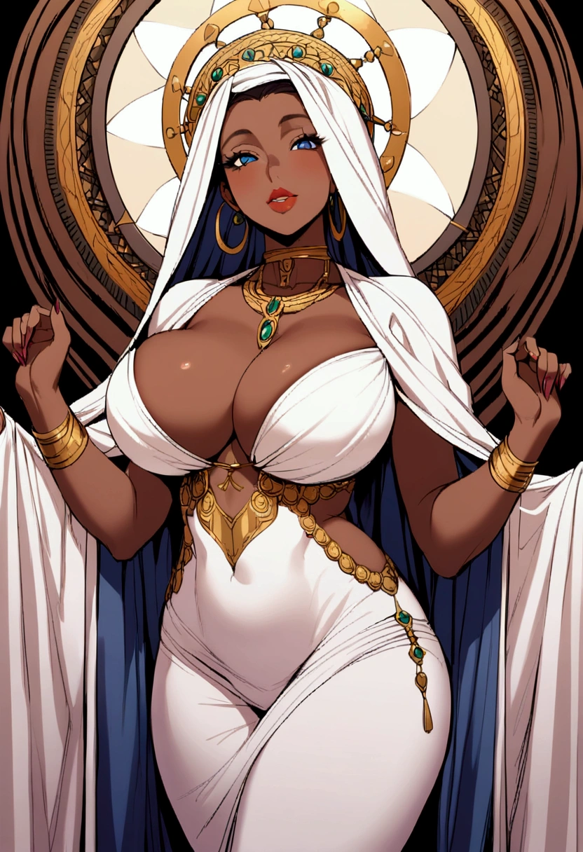 voluptuous sexy african virgin mary