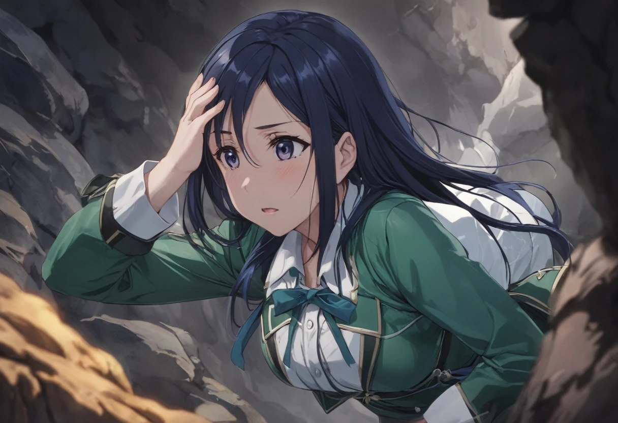 Love Live adult Matsuura Kanan, masterpiece, highest quality, gloss, cave of the enemy, attire random, Feel in the trap (sexual)