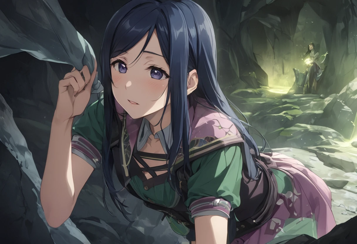 Love Live adult Matsuura Kanan, masterpiece, highest quality, gloss, cave of the enemy, attire random, Feel in the trap (sexual)