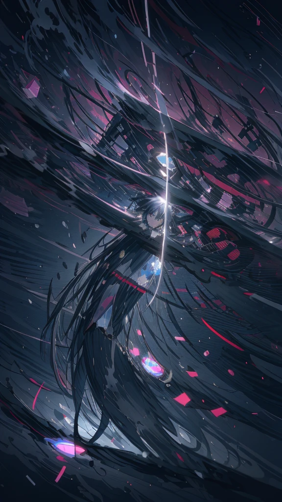 Anime girl holding a gun, nagito komaeda, Gwaiz, Yandere, gapmoe Yandere grimdark, change, gapmoe Yandere, fubuki, splash art anime change, In a dress, by Kamaguruka, Beautiful and detailed anime art, portrait gapmoe Yandere grimdark, by Shimo