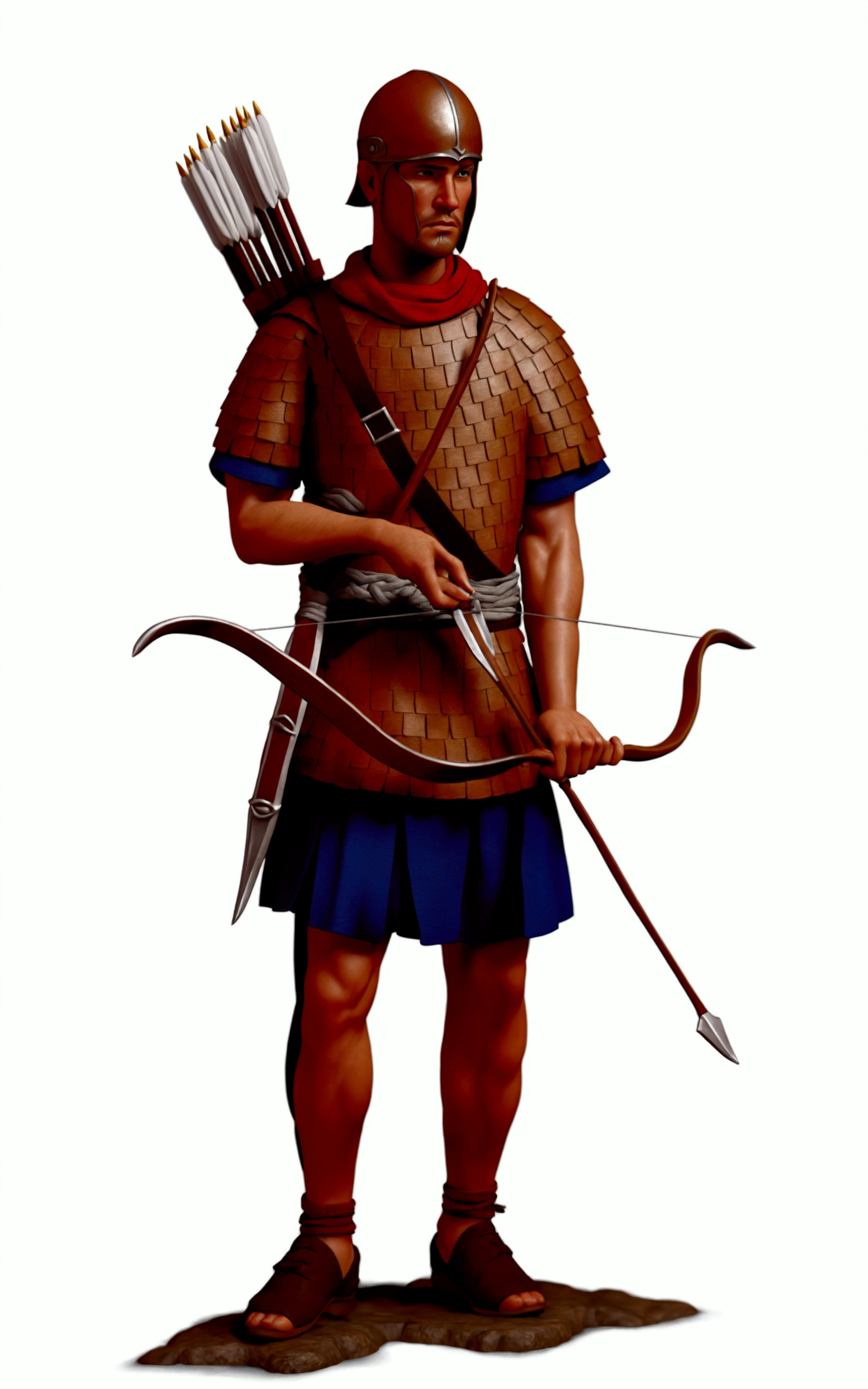 Celtic archer: ultra realistic and detailed