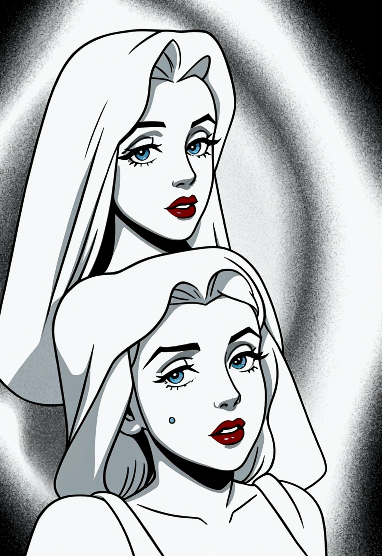 Marilyn Monroe as the Virgin Mary
