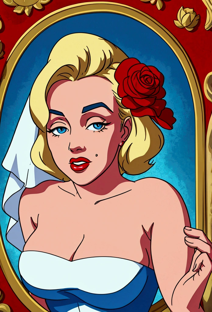 Marilyn Monroe as the Virgin Mary