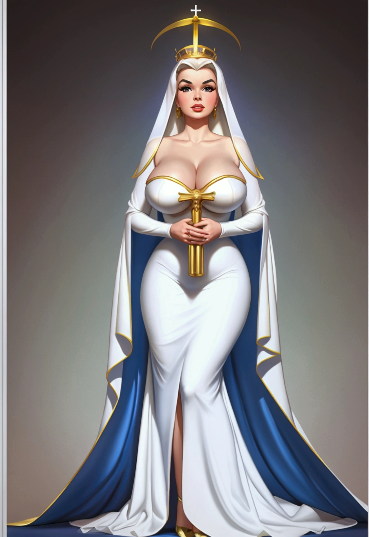 jayne mansfield as the virgin mary
