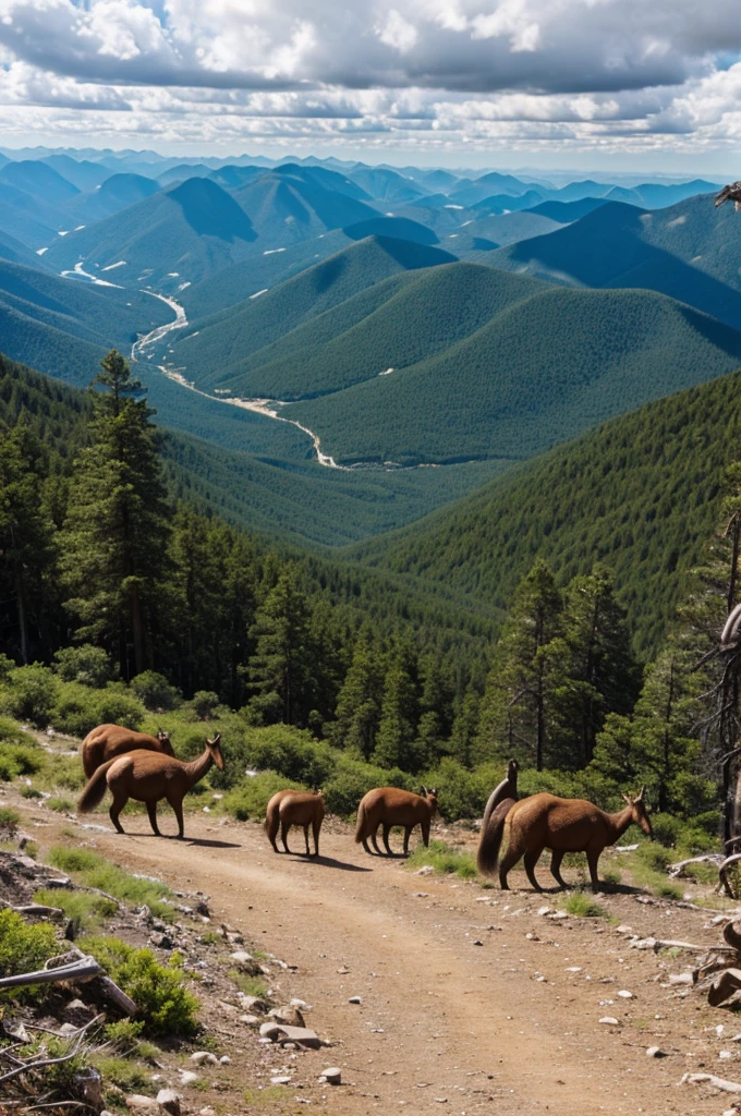 Auidonophos on a mountain