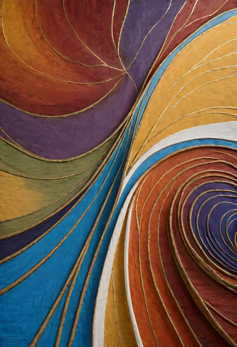 Title: "Explosion of Happiness"
Painting Description:
Imagine a vibrant canvas where colors intertwine in a harmonious dance of shapes and emotions. The background is a whirlwind of radiant yellows, warm oranges, and intense reds, reminiscent of the sun's brightness and the warmth of an embrace. These colors represent the foundation of pure joy.
In the center, strokes of blue and green flow gently, symbolizing the calm and serenity that happiness brings. Brushstrokes of white and gold traverse the canvas like sparks of light, capturing the essence of euphoria and optimism.
Abstract yet dynamic shapes emerge from the canvas, suggesting movement and freedom. They almost seem to dance, creating a sense of lightness and celebration. Small touches of pink and purple stand out, adding a hint of tenderness and love.
As you observe this work, feel the positive energy it emanates. Let the colors and shapes awaken in you a contagious sense of happiness, as if each brushstroke were a note of a joyful melody. This painting is an invitation to get lost in the simple beauty of joy and allow it to illuminate your spirit.