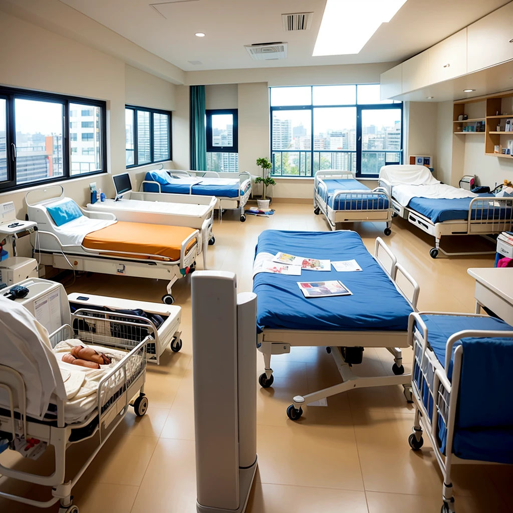 Hospitals in different countries