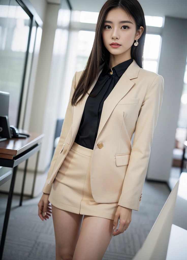 24year old beautiful girl、Beauty、Japanese、cute、beautiful girl、slim、Highest quality、Realistic、16K、panoramic、((Best Quality, 8k, Masterpiece: 1.3)), 1 girl, full body, slim face, beautiful woman, Woman walking down an office corridor, White wall, plant, Sexy pose, Blur the background, concentrate,
(((masterpiece))), ((Highest quality)), ((Exquisitely crafted)), ((Surreal)), An absurd solution, Mature Woman, Mature Woman, perspective, Very detailed, shape, One Girl, ((大きめの胸)), Perfect hands, Detailed fingers, Beautiful attention to detail, パーマロングヘアー,ネイビーのタイトなスーツ, blue eyes, Name tag, chief executive officer(chief executive officer(CEO)), (business suit:1.2), Open blazer, shirt, Tight Skirt,, Earrings, Detailed Background, Bedroom, Perfect Eyes,