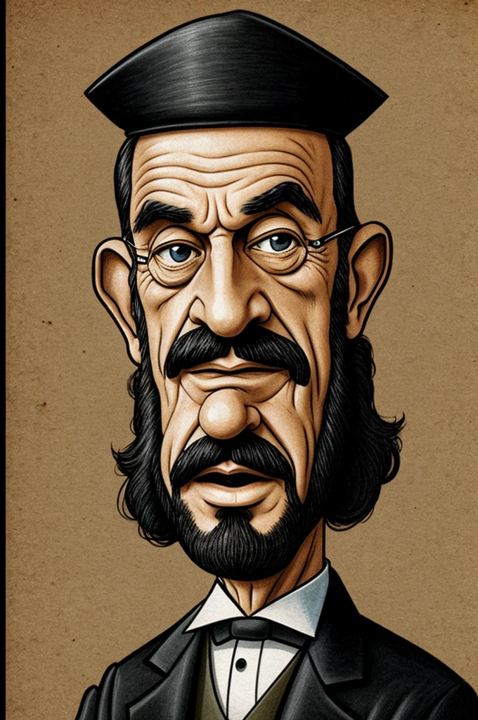 René discards philosopher into caricature