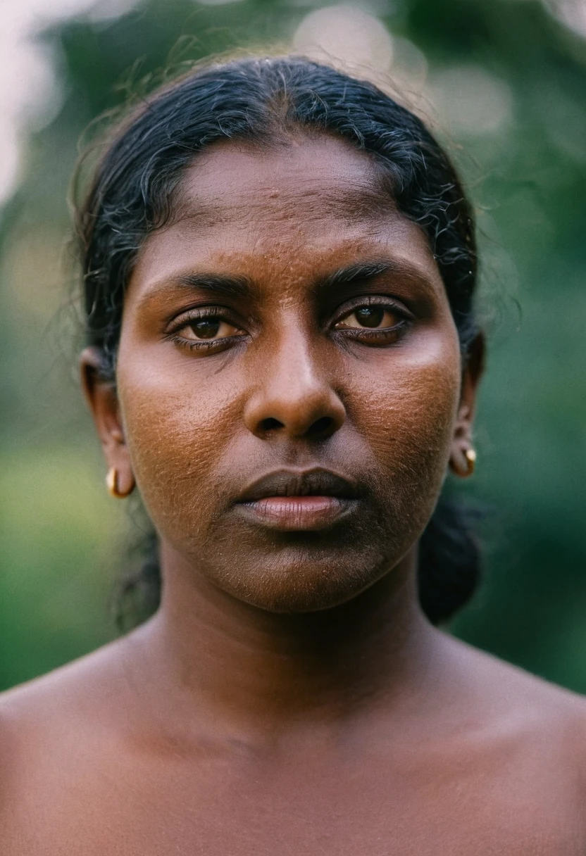 (((kerala slum mature lady))), (((black monster tits ))) ,(((slum rural area))) (((Half Body))), (((very dark skin))), (((age 55+))), (((((very dark nipple and areola))))) (((plus size ))), (((huge busty milky wet big massive boobs))), (((nude thick thigh))), (((nude tubular saggy breast))), ((black skin dark body)), (((depth of field))),  ((( flashing light leaks))), (((beauty))), photorealistic,photo, realism, Getty Images, RAW candid cinema, 16mm, colour graded portra 400 film, remarkable colour, ultra realistic, textured skin, remarkable detailed pupils, realistic dull skin noise, visible skin detail, skin fuzz, dry skin, shot with cinematic,light leaks, RAW Image, DOF, depth of field,bokeh,DonMN1gh7D3m0nXL