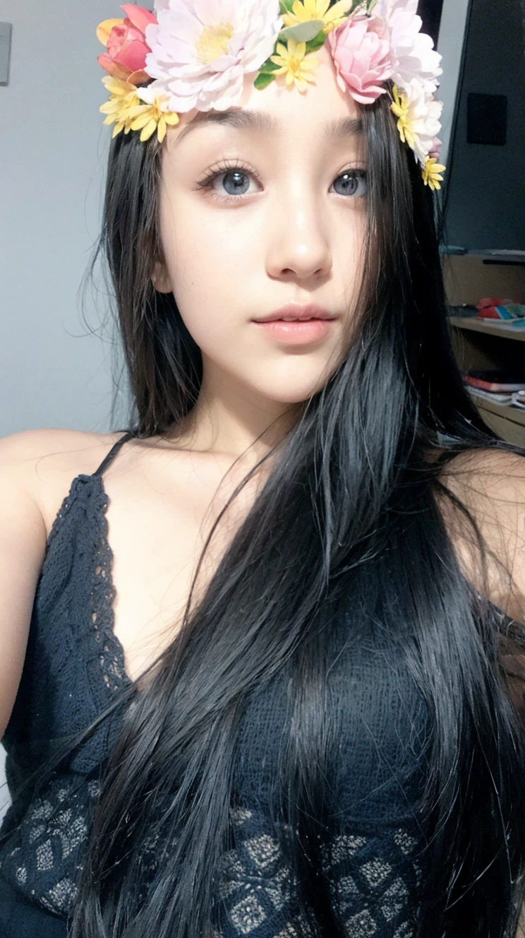 Me with curly hair