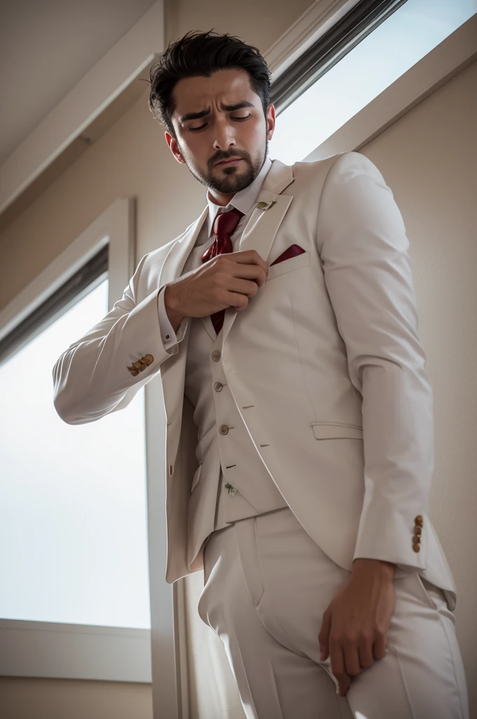 Groom trying to commit suicide