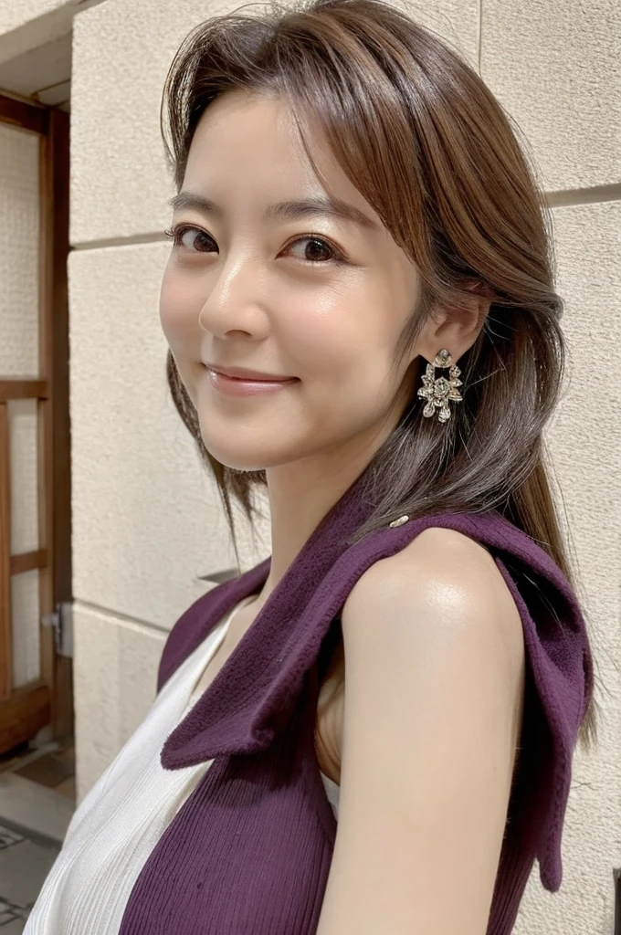 ((Highest quality)), ((masterpiece)), (detailed),Perfect Face,Japanese,Mature Woman,Upper Body