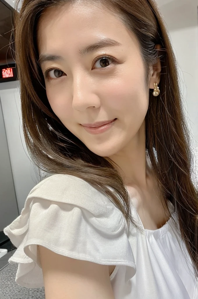 ((Highest quality)), ((masterpiece)), (detailed),Perfect Face,Japanese,Mature Woman,Upper Body