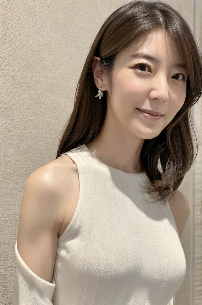 ((Highest quality)), ((masterpiece)), (detailed),Perfect Face,Japanese,Mature Woman,Upper Body