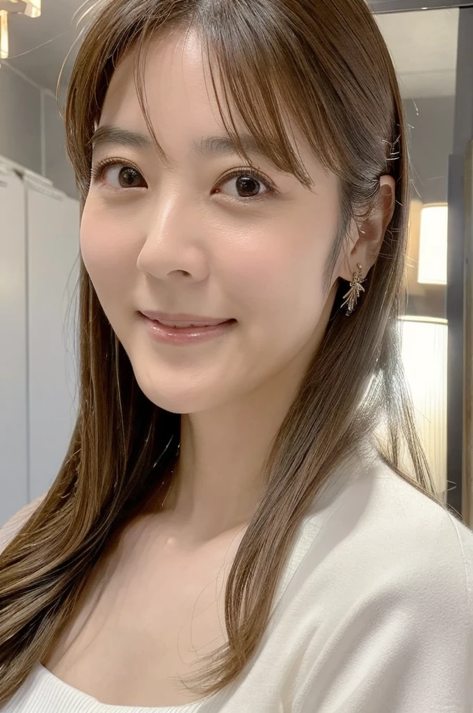 ((Highest quality)), ((masterpiece)), (detailed),Perfect Face,Japanese,Mature Woman,Upper Body