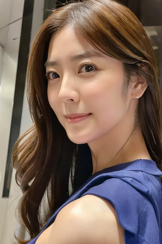 ((Highest quality)), ((masterpiece)), (detailed),Perfect Face,Japanese,Mature Woman,Upper Body