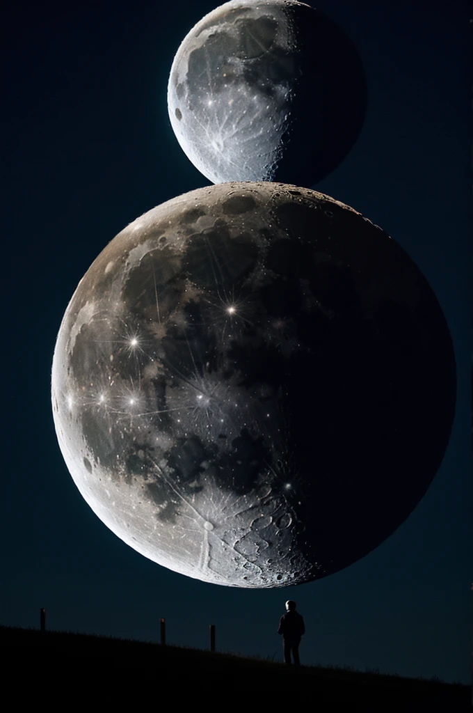 moon at night