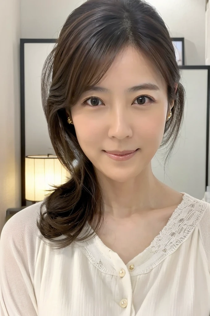 ((Highest quality)), ((masterpiece)), (detailed),Perfect Face,Japanese,Mature Woman,Upper Body