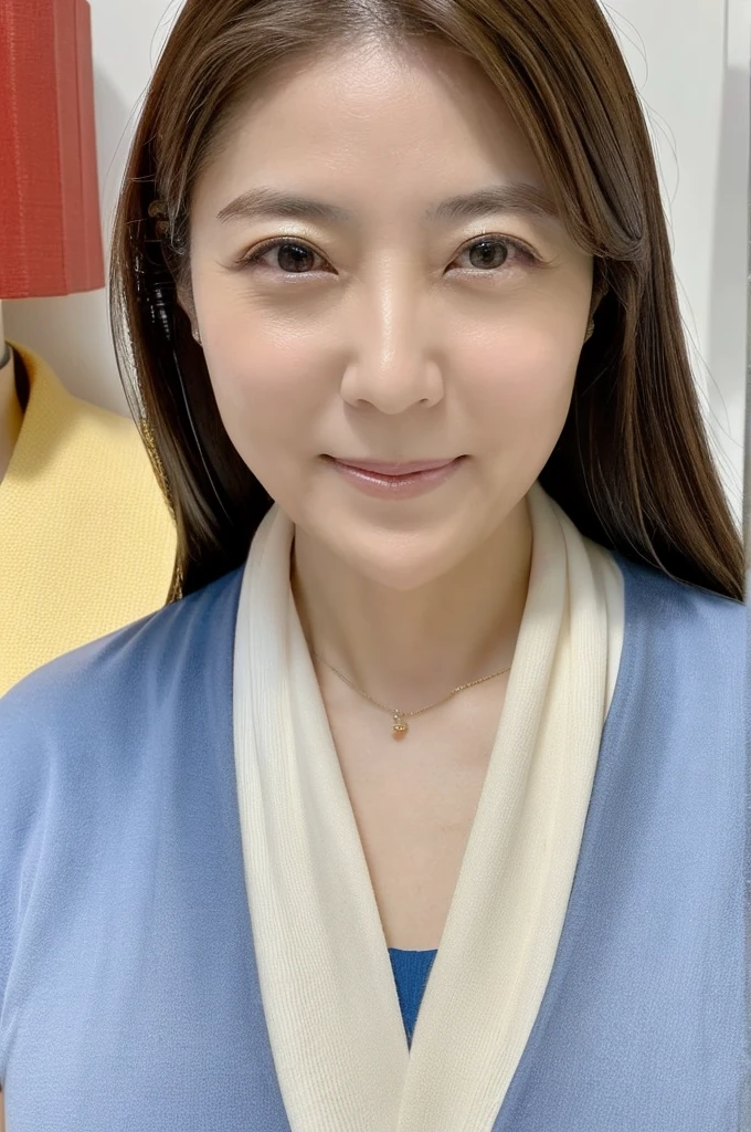 ((Highest quality)), ((masterpiece)), (detailed),Perfect Face,Japanese,Mature Woman,Upper Body