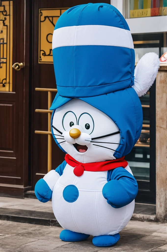 Doraemon wear a songkok
