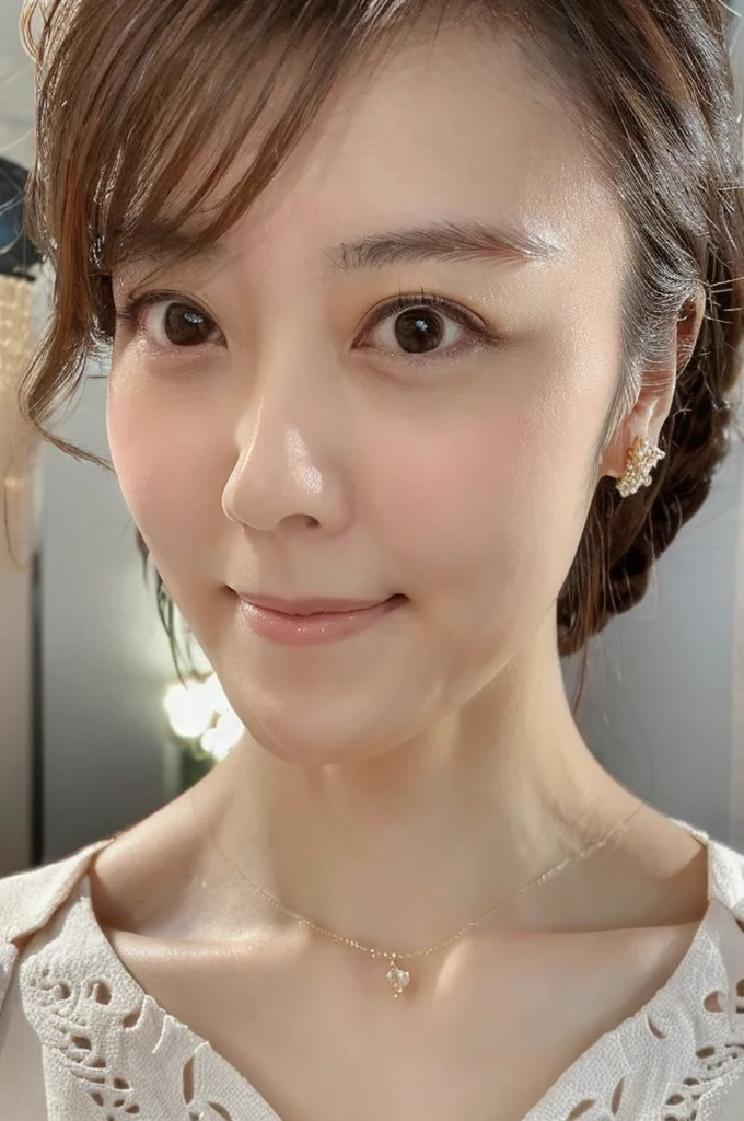 ((Highest quality)), ((masterpiece)), (detailed),Perfect Face,Japanese,Mature Woman,Upper Body