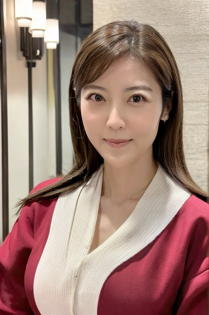 ((Highest quality)), ((masterpiece)), (detailed),Perfect Face,Japanese,Mature Woman,Upper Body
