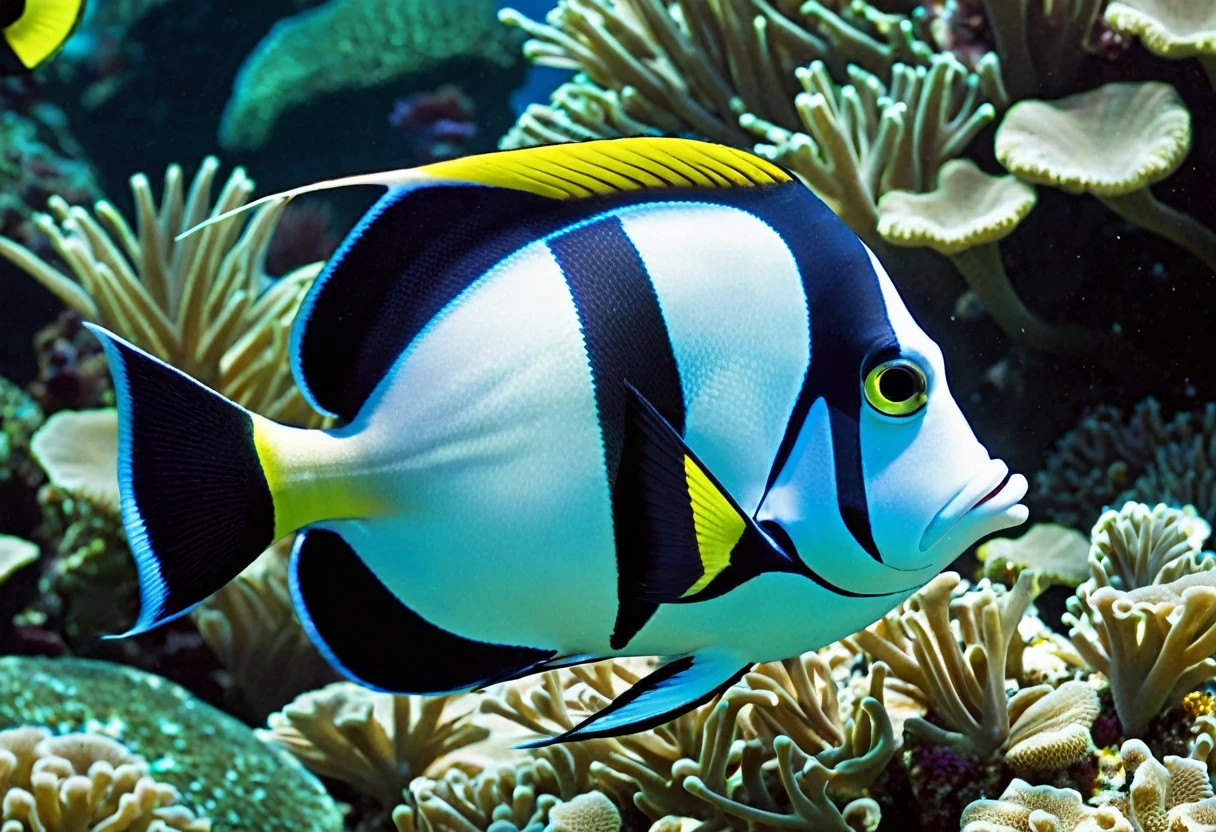 Moorish Idol, what type of fish is gill from finding nemo