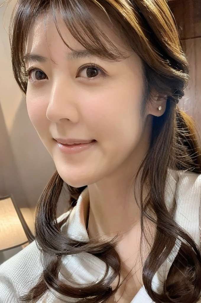 ((Highest quality)), ((masterpiece)), (detailed),Perfect Face,Japanese,Mature Woman,Upper Body