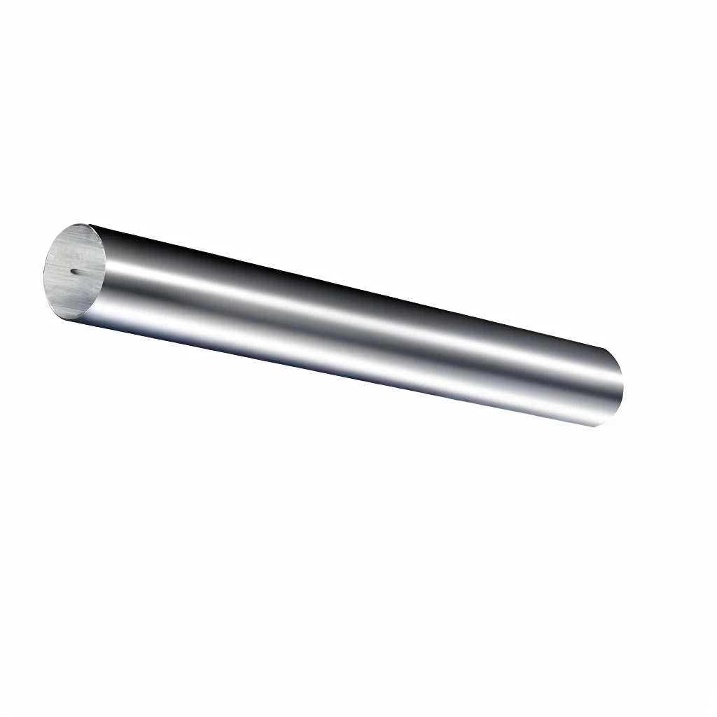 Metal pipe with one long end on a white background, aluminum, tungsten, 300 mm, 3 0 0 mm, Stainless steel, 400 mm, metal bars, Sticks, aluminum, steel joint, titanium, deep well, single long stick, hammer, Panzer division, graphite, Tighten, Stainless steel, 9 0 mm, 90 mm，Ultra-HD Rendering