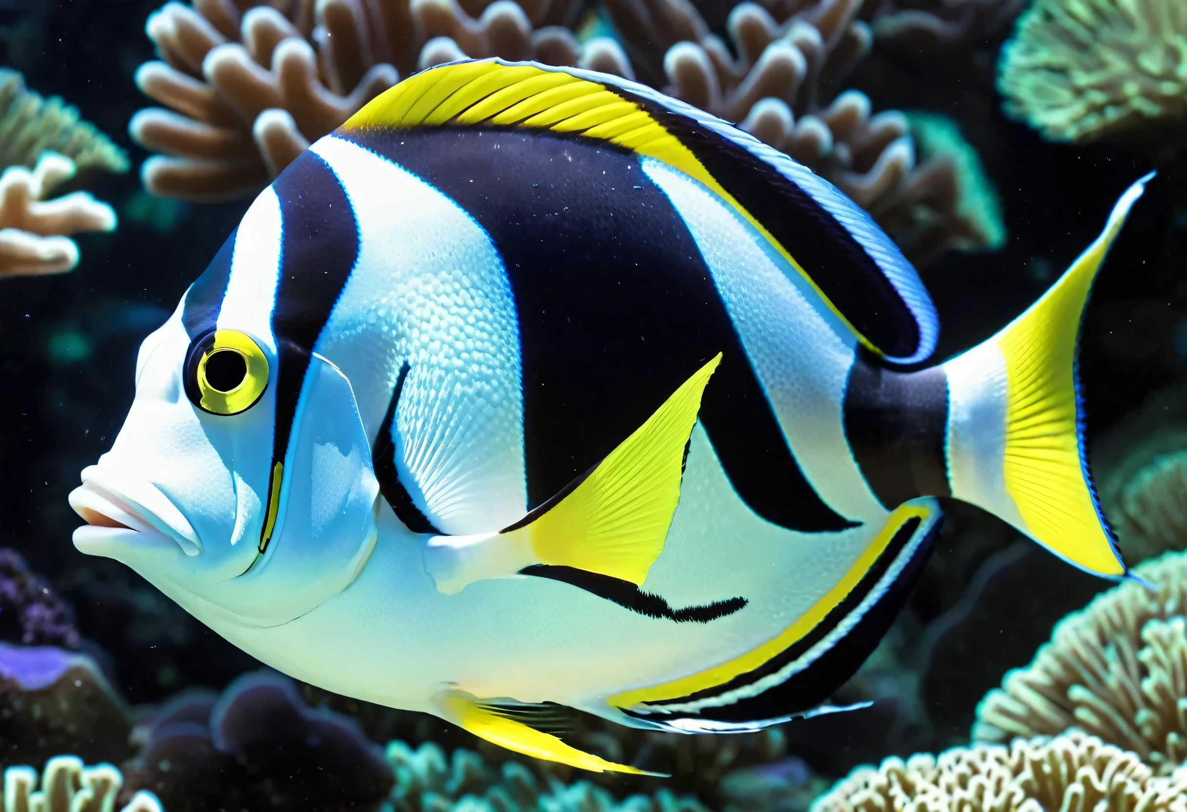 Moorish Idol, what type of fish is gill from finding nemo