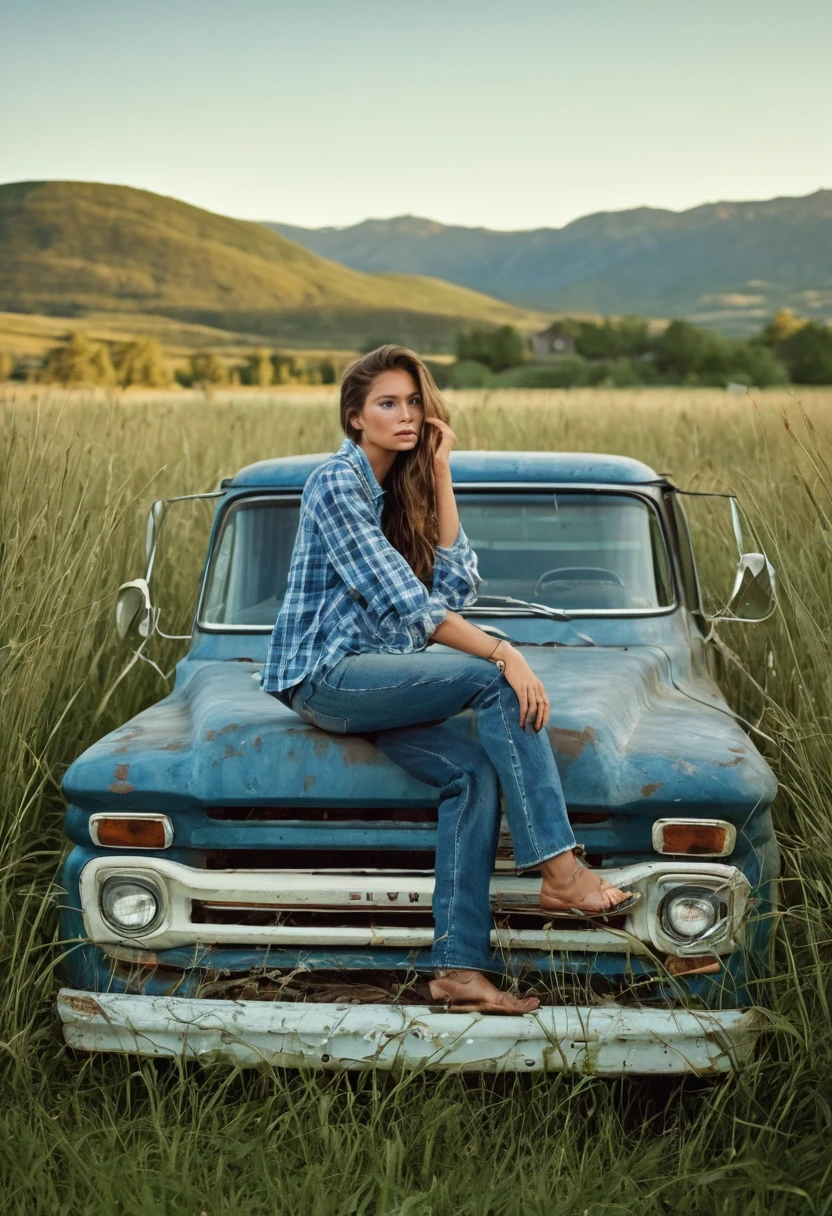 DEN_felline_SG,
posing in a tractors cockpit, driving a tractor, country living, country, farming, driving a tractor in a field,
bokeh, f1.4, 40mm, photorealistic, raw, 8k, textured skin, skin pores, intricate details <lora:epi_noiseoffset2:1>, epiCRealism <lora:ClothingAdjuster3:-1.3>