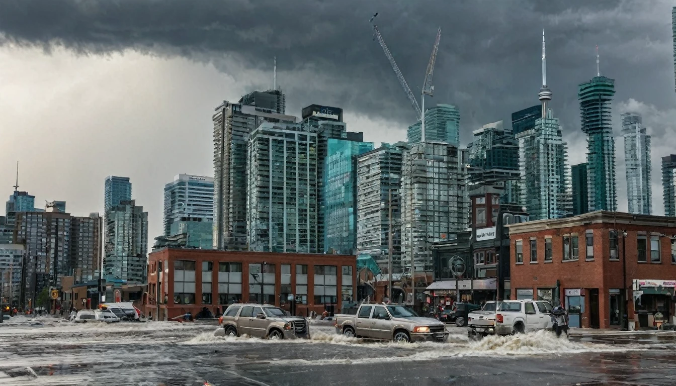 Disaster in Toronto: Historic Storms Plung the City into Total Chaos