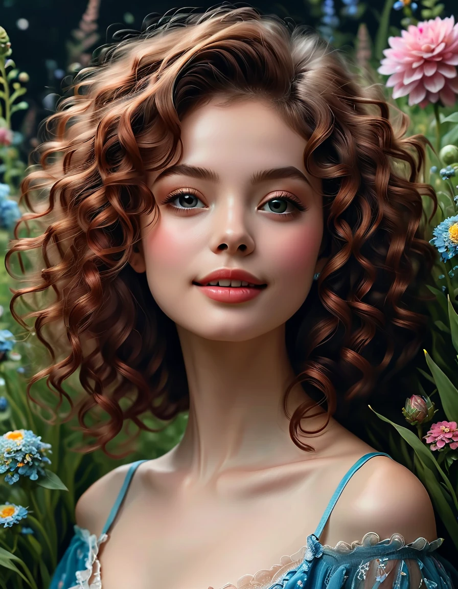 melancholy lighting, quiet, calm, brightness, masterpiece, best quality, 1girl, (JinxLol:1.2), (ultra photorealistic:1.3), (masterpiece:1.4), best quality, ((realistic)), high quality, ultra detailed, ((Real image)), ((realistic skin)), ((realistic face)),(illustration:1.05), (beautiful:1.05), (beautiful detailed eyes:1.05), (cinematic light:1.1), Full body, precise proportions, 18-year-old girl, skinny model lying on the grass, surrounding garden, tree shadow, hair fluttering in the wind, COLORFUL lingerie, long legs, slightly open feet, buttocks, blush, shyness, collarbone, abdominals, double weave, beautiful and delicate face, fair skin, real skin, (face detail), pores, super high resolution, 8k, parameters Best quality, masterpiece, super high resolution, (Realistic 2.0), More details, detailed skin, wide smile, white teeth, voluminous curly hair, perfect and well designed eyes, girlfriend, beautiful, beautiful, flowers, studio lighting