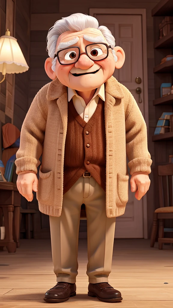 Lying Grandfather Grandma crying