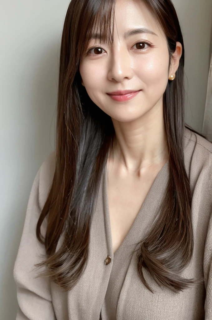 ((Highest quality)), ((masterpiece)), (detailed),Perfect Face,Japanese,Mature Woman,Upper Body
