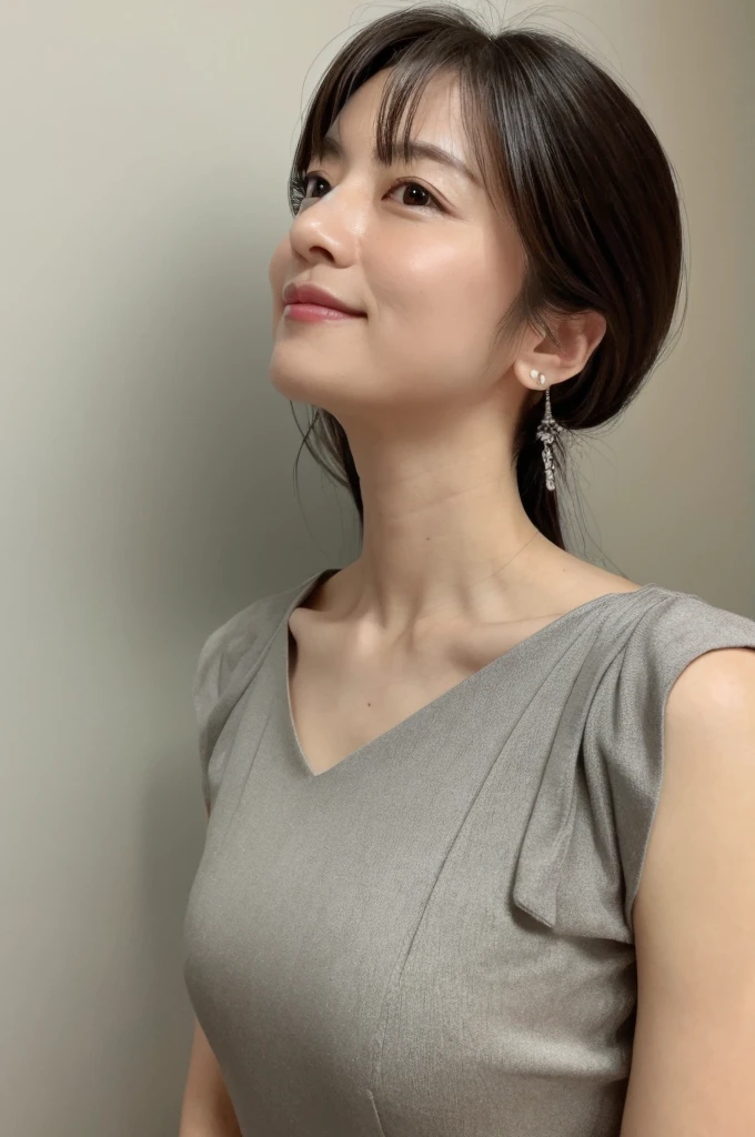 ((Highest quality)), ((masterpiece)), (detailed),Perfect Face,Japanese,Mature Woman,Upper Body
