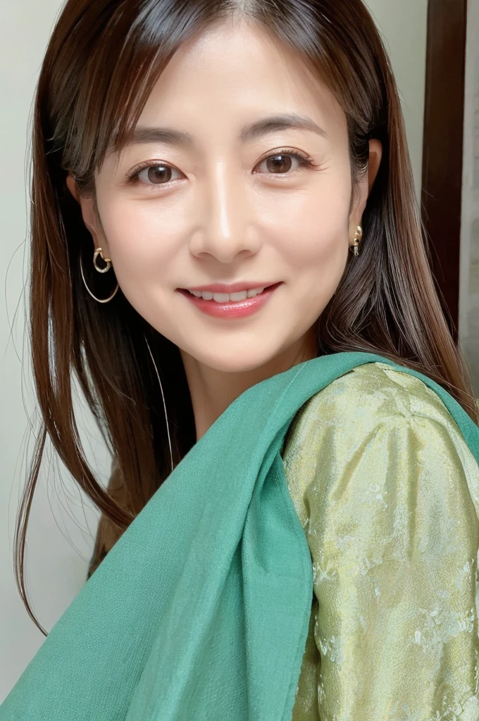 ((Highest quality)), ((masterpiece)), (detailed),Perfect Face,Japanese,Mature Woman,Upper Body