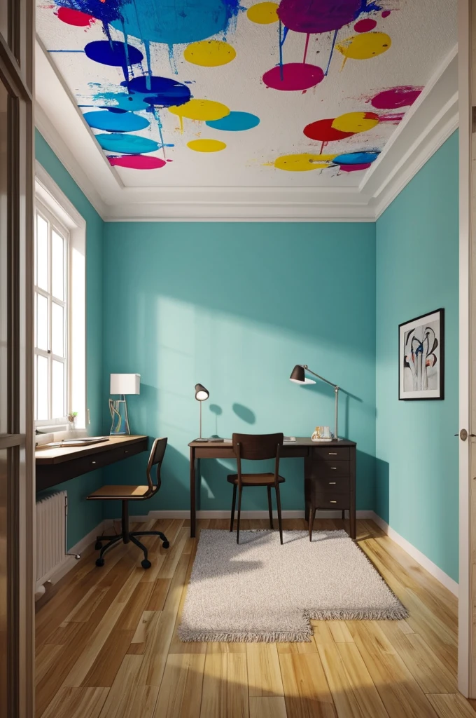 I need a painting on the floor
