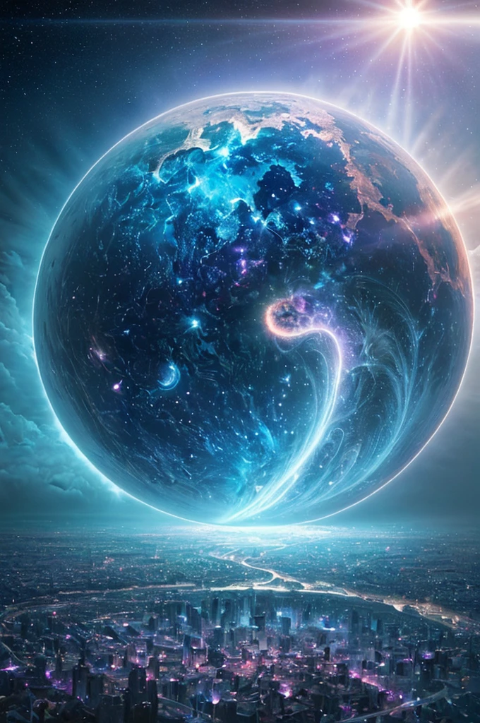 Digital art, image, hyper-detailed, complex composition, masterpiece, close-up, glow, abstract, surrealism, detailed, otherworldly, fantasy, soft pastel, natural volume, light, atmospheric , sharp focus, centered composition, professional photography, complex background, soft haze, sun rays, masterpiece. animalistic, beautiful, mysterious, blame supernova